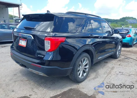 2022 Ford Explorer Xlt z USA, uszkodzony, nr VIN 1FMSK8DH1NGC52416